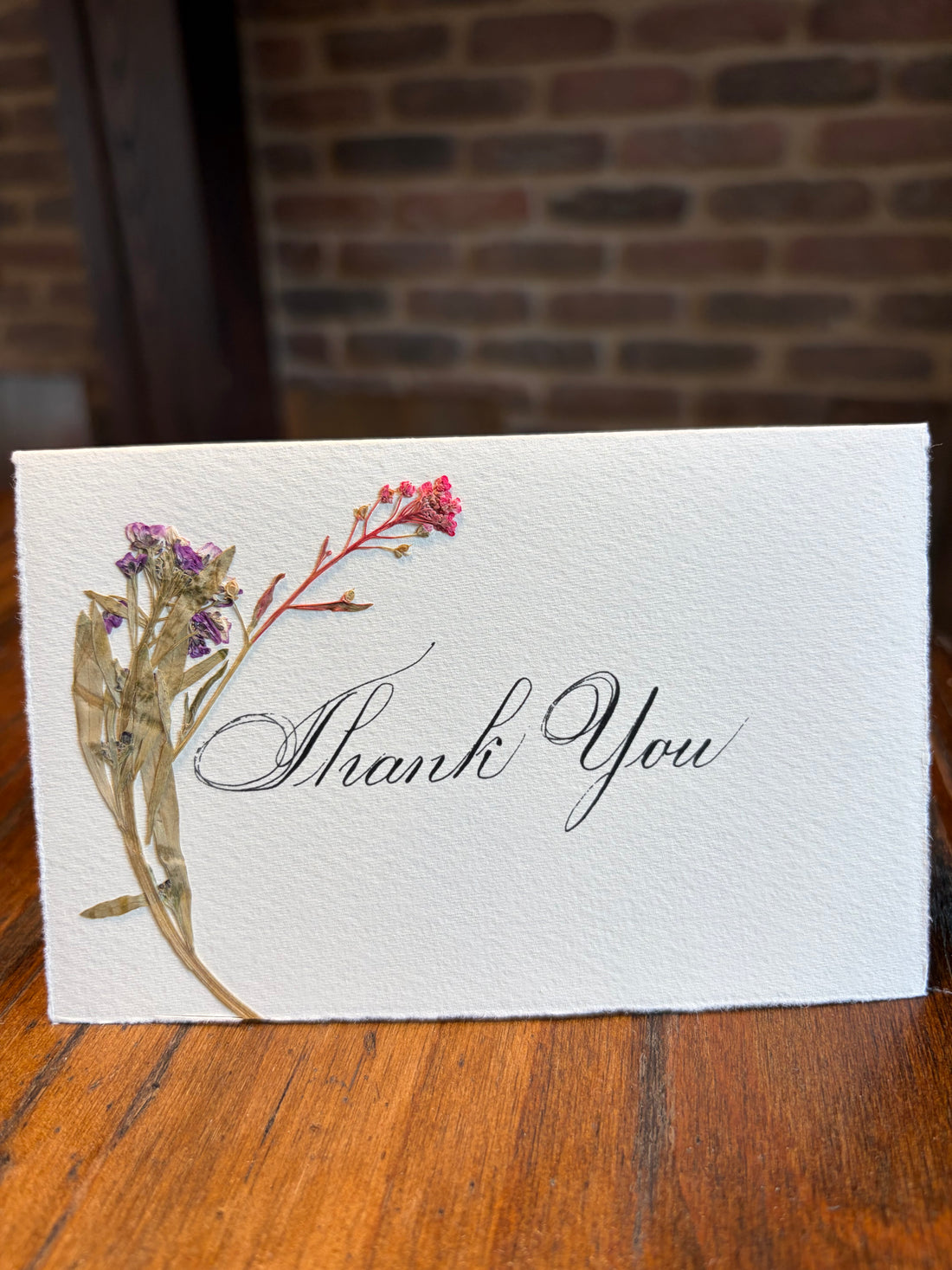 Calligraphy Thank You cards