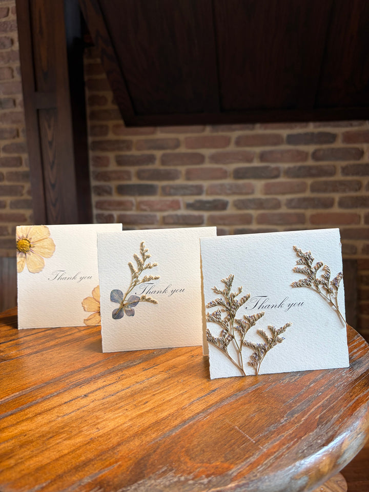 Classic Botanical Thank You Cards