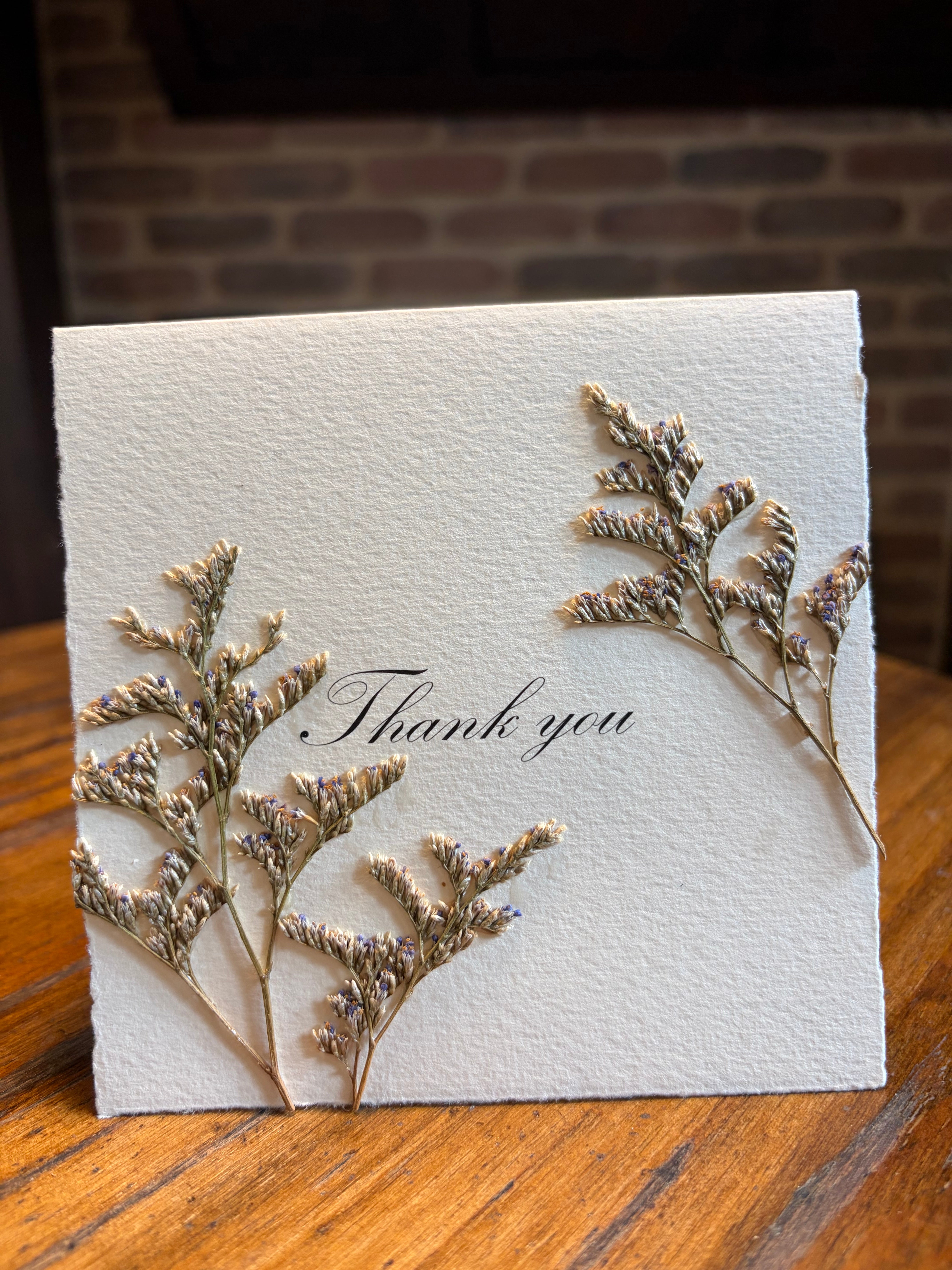 Classic Botanical Thank You Cards